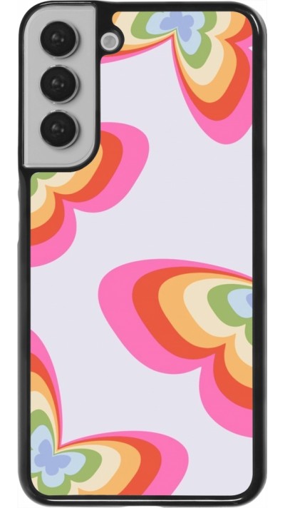 Coque Samsung Galaxy S22+ - Easter 2024 rainbow butterflies