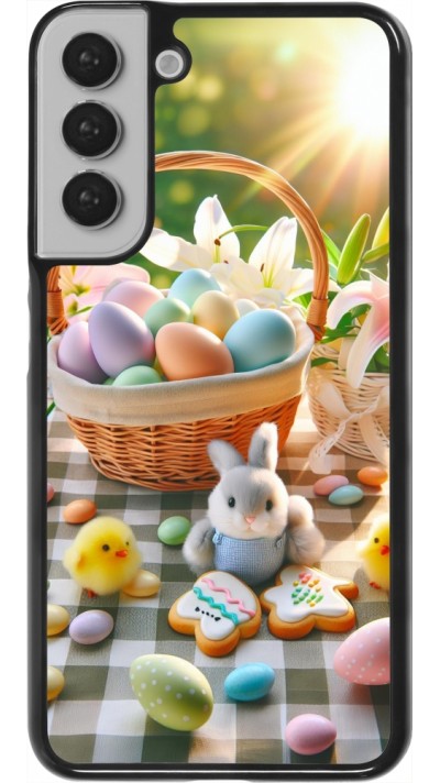 Coque Samsung Galaxy S22+ - Easter 2025 Panier Pâques
