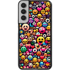 Samsung Galaxy S22+ Case Hülle - Emoji Mix Farbe