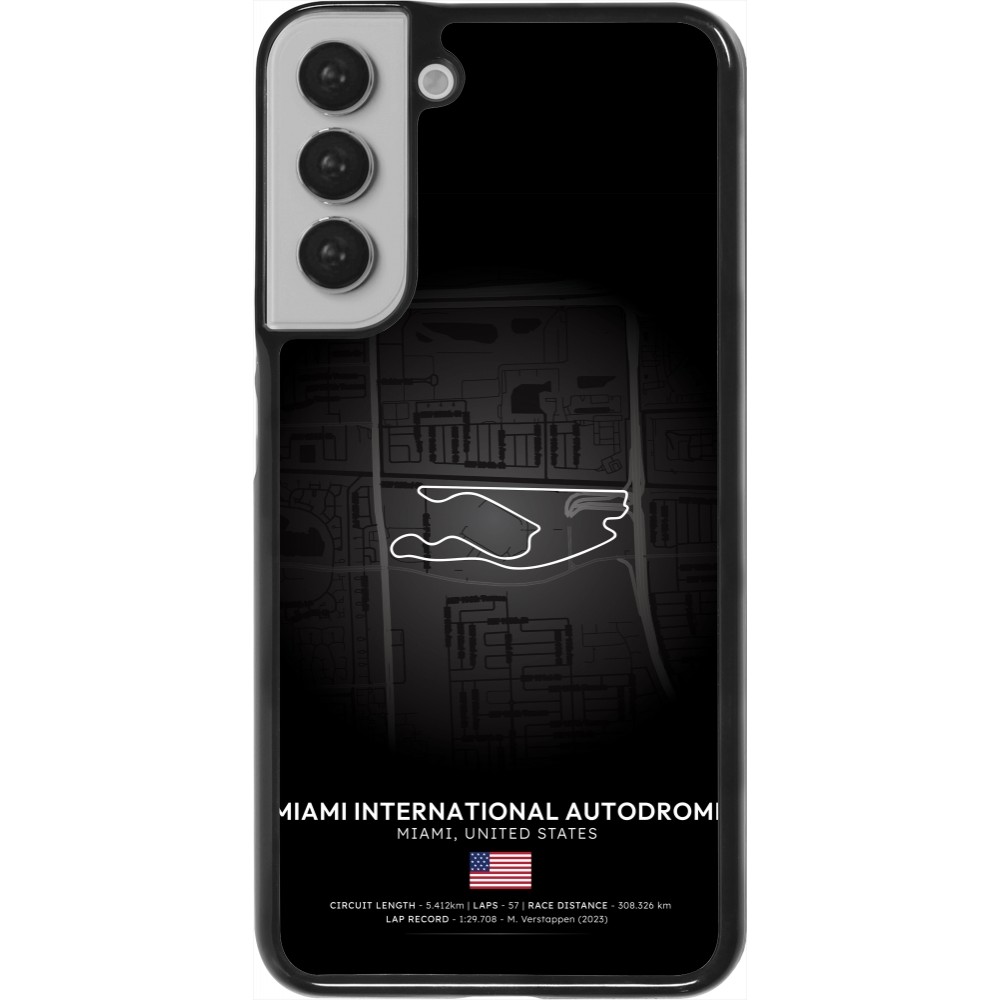 Samsung Galaxy S22+ Case Hülle - F1 Track 2025 Miami