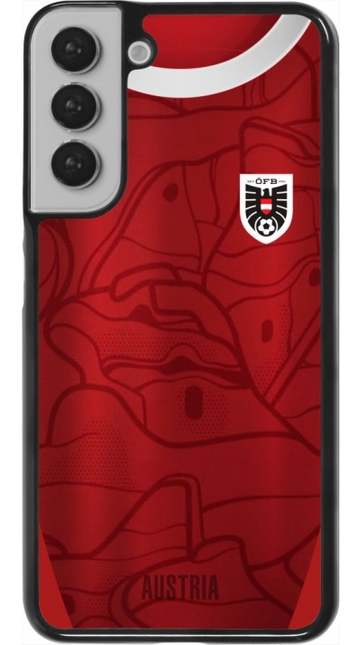 Samsung Galaxy S22+ Case Hülle - Austria personalisierbares Fussballtrikot