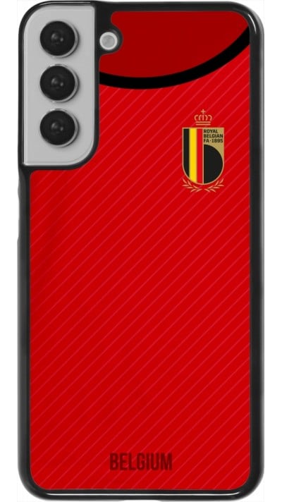 Coque Samsung Galaxy S22+ - Maillot de football Belgique 2022 personnalisable