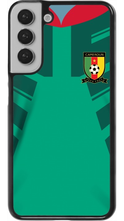 Coque Samsung Galaxy S22+ - Maillot de football Cameroun 2022 personnalisable