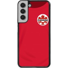 Coque Samsung Galaxy S22+ - Maillot de football Canada 2022 personnalisable