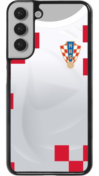 Coque Samsung Galaxy S22+ - Maillot de football Croatie 2022 personnalisable