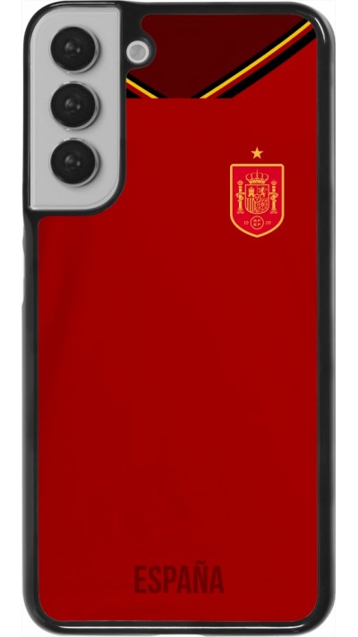 Coque Samsung Galaxy S22+ - Maillot de football Espagne 2022 personnalisable