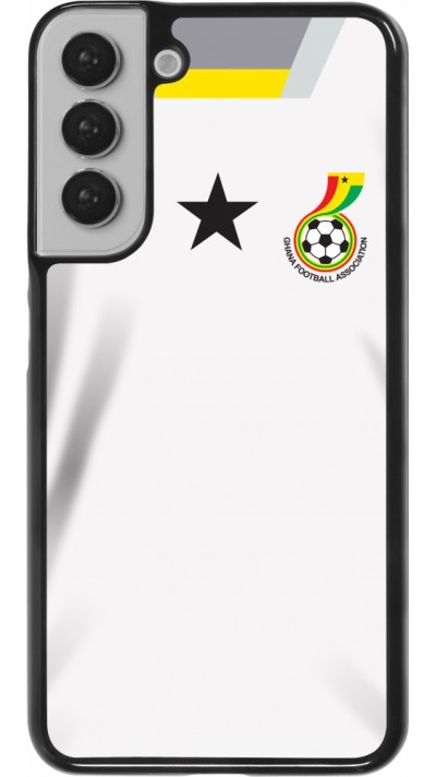 Coque Samsung Galaxy S22+ - Maillot de football Ghana 2022 personnalisable