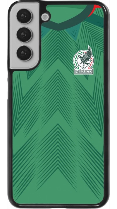 Coque Samsung Galaxy S22+ - Maillot de football Mexique 2022 personnalisable