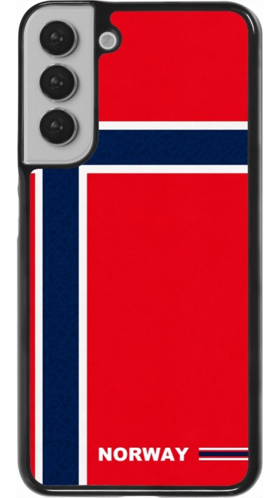 Coque Samsung Galaxy S22+ - Maillot de football Norvège 2026 personnalisable