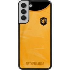 Coque Samsung Galaxy S22+ - Maillot de football Pays-Bas 2022 personnalisable