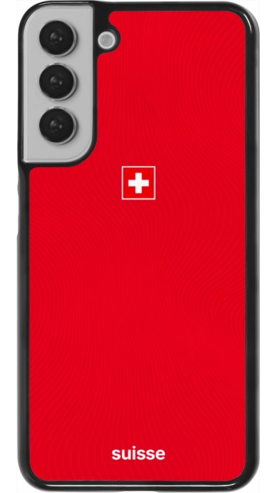 Coque Samsung Galaxy S22+ - Maillot de football Suisse 2026 personnalisable