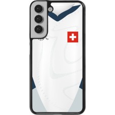 Samsung Galaxy S22+ Case Hülle - Schweiz Away personalisierbares Fussballtrikot
