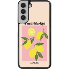 Coque Samsung Galaxy S22+ - Fruit market lemons 2026