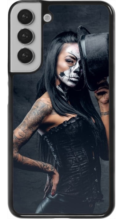 Coque Samsung Galaxy S22+ - Halloween 22 Tattooed Girl