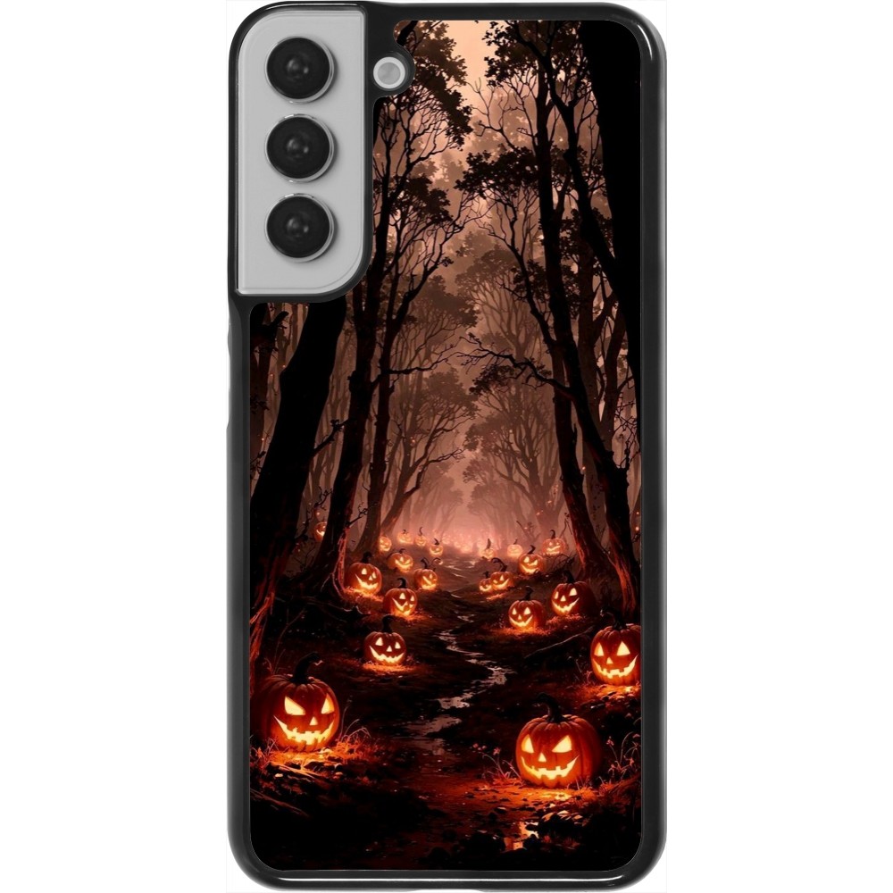 Coque Samsung Galaxy S22+ - Halloween 2025 Road of Terrifying Pumpkins