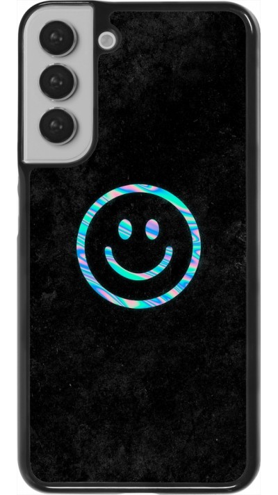 Coque Samsung Galaxy S22+ - Happy smiley irisé