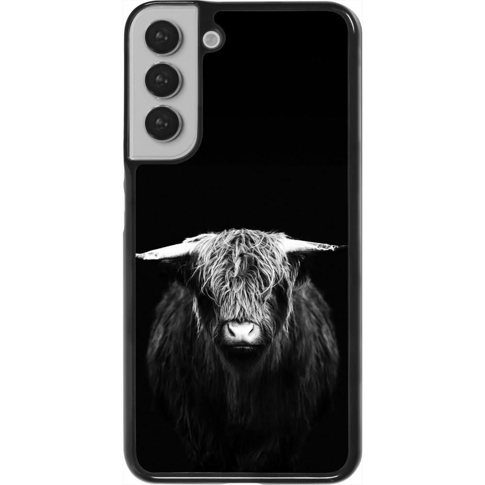 Samsung Galaxy S22+ Case Hülle - Highland calf black