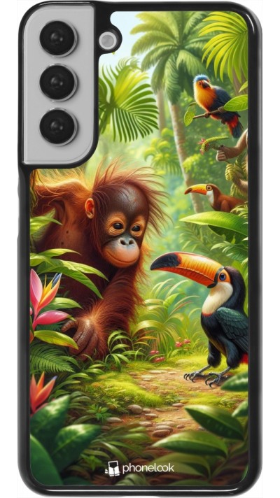 Samsung Galaxy S22+ Case Hülle - Tropischer Dschungel Tayrona