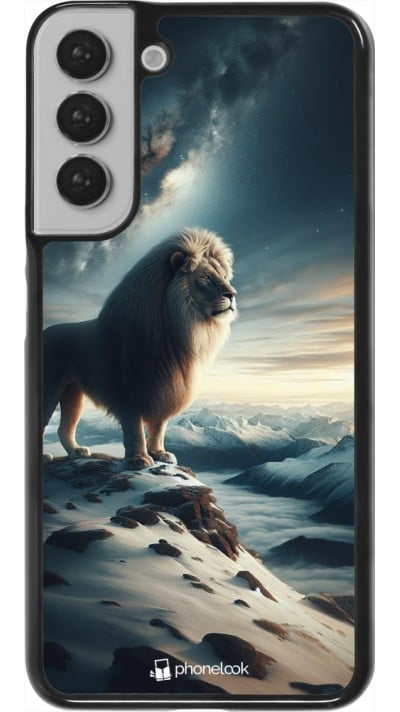 Coque Samsung Galaxy S22+ - Le lion blanc