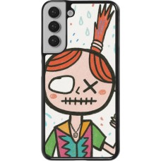Samsung Galaxy S22+ Case Hülle - Little Girl Sketch