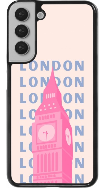 Coque Samsung Galaxy S22+ - London Pink Print