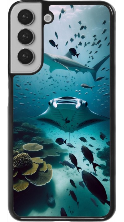 Coque Samsung Galaxy S22+ - Manta Lagon Nettoyage