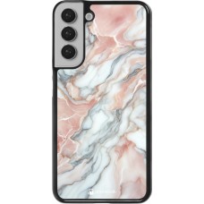 Coque Samsung Galaxy S22+ - Marbre Rose Lumineux