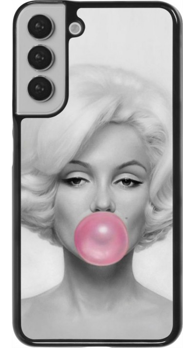 Coque Samsung Galaxy S22+ - Marilyn Bubble