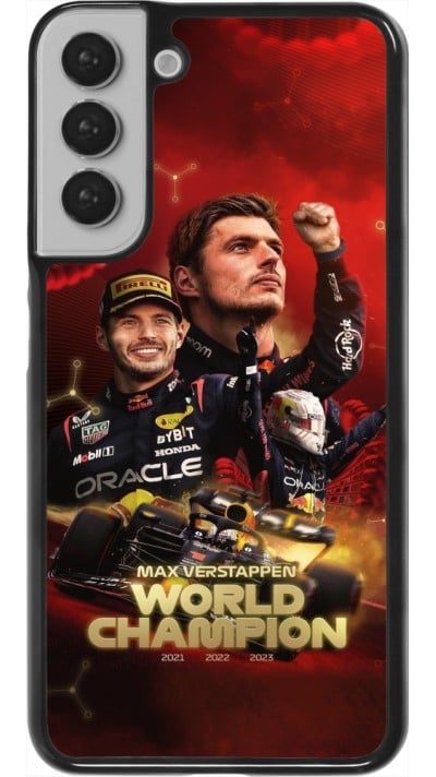 Coque Samsung Galaxy S22+ - Max Verstappen Champion 2023