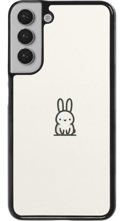 Coque Samsung Galaxy S22+ - Minimal bunny cutie
