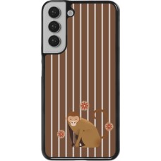 Coque Samsung Galaxy S22+ - Monkey with stripes
