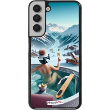 Coque Samsung Galaxy S22+ - Montagne Glamour Jacuzzi