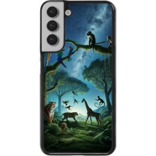Samsung Galaxy S22+ Case Hülle - Paradies der exotischen Tiere