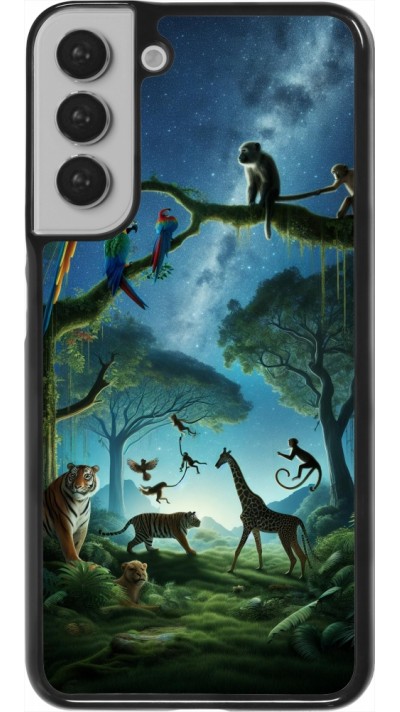 Coque Samsung Galaxy S22+ - Paradis des animaux exotiques