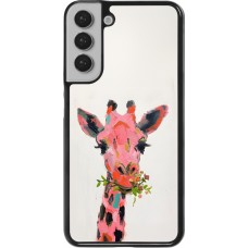 Samsung Galaxy S22+ Case Hülle - Pink Girafe Paint