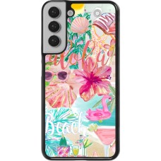 Coque Samsung Galaxy S22+ - Preppy Collage Aloha