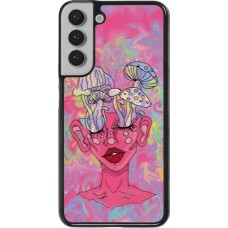 Samsung Galaxy S22+ Case Hülle - Psychedelic pink mushroom