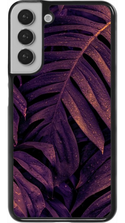 Coque Samsung Galaxy S22+ - Purple Light Leaves