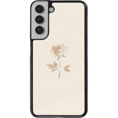 Coque Samsung Galaxy S22+ - Sable Rose Minimaliste