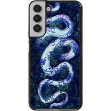 Samsung Galaxy S22+ Case Hülle - Snake Blue Anaconda