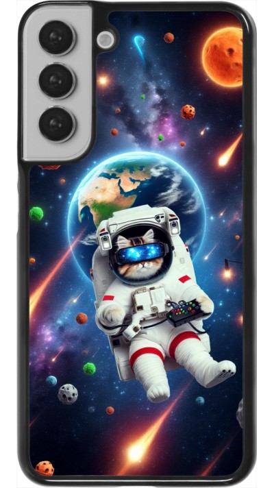 Coque Samsung Galaxy S22+ - VR SpaceCat Odyssey