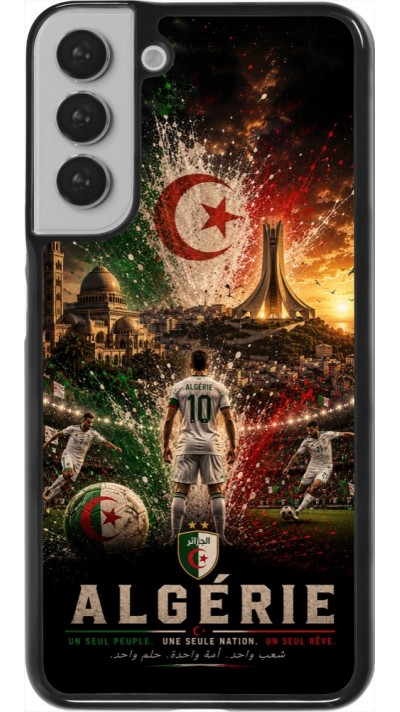 Coque Samsung Galaxy S22+ - Football Algérie splash 2026