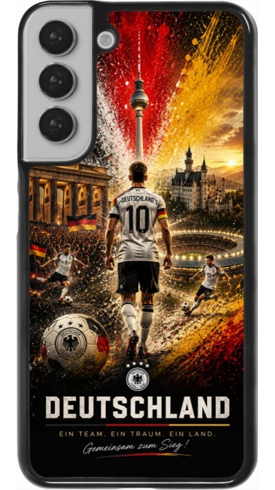 Coque Samsung Galaxy S22+ - Football Allemagne splash 2026