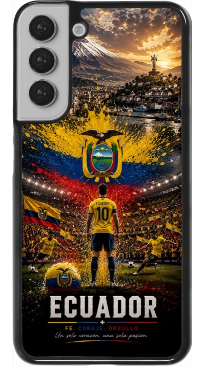 Coque Samsung Galaxy S22+ - Football Équateur splash 2026