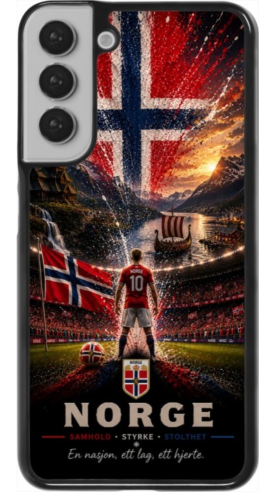 Coque Samsung Galaxy S22+ - Football Norvège splash 2026
