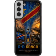 Coque Samsung Galaxy S22+ - Football République démocratique du Congo splash 2026