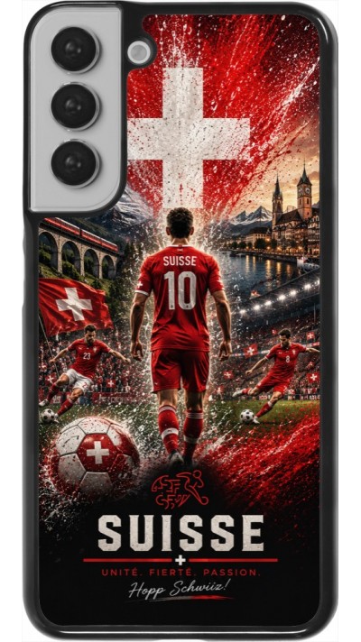 Coque Samsung Galaxy S22+ - Football Suisse splash 2026