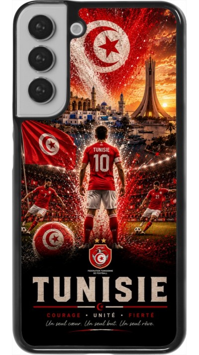 Coque Samsung Galaxy S22+ - Football Tunisie splash 2026