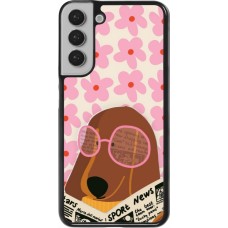 Coque Samsung Galaxy S22+ - Dog with newspaper 2026