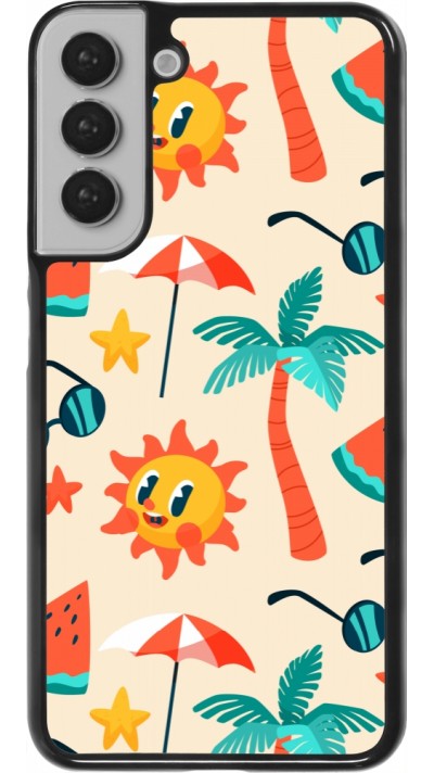 Coque Samsung Galaxy S22+ - Summer 2025 Pattern soleil